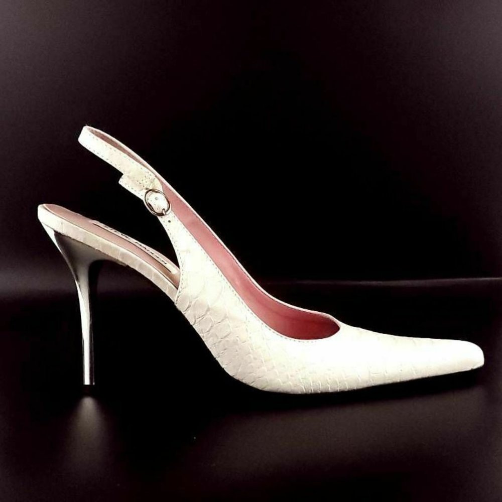 Steve Madden Tornado Slingback Stiletto Heels 9 B